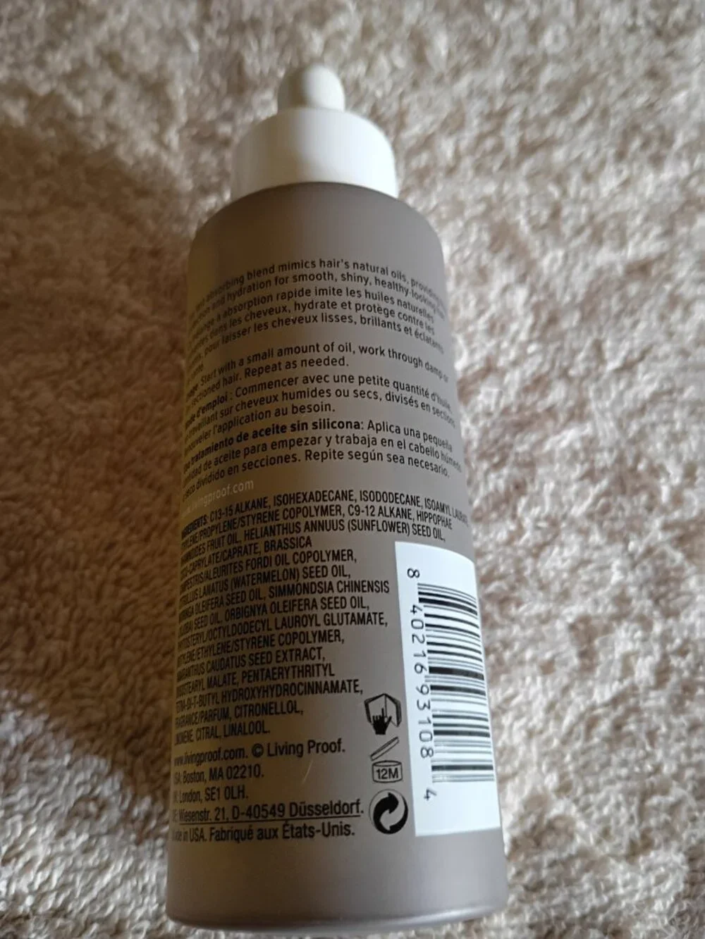 NEW LIVING PROOF Frizz Vanishing Oil for Hair FS 1.7 oz